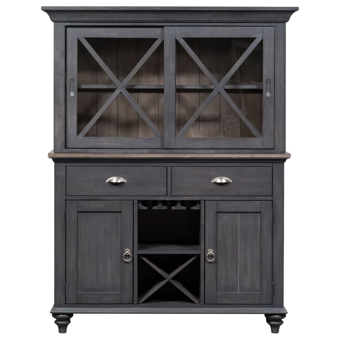 Farmhouse hutch shop and buffet